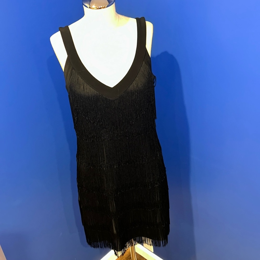 WHBM fringe dress